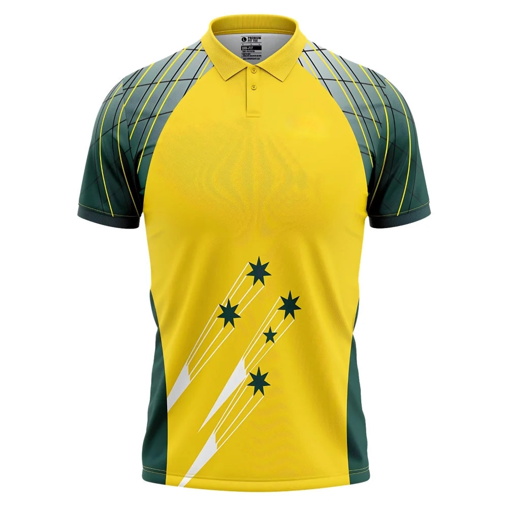 Australia  Half Sleeves Cricket Fan Jersey T20 World Cup 2005