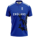 England Blue Half Sleeves Cricket Fan Jersey ODI World Cup 2015