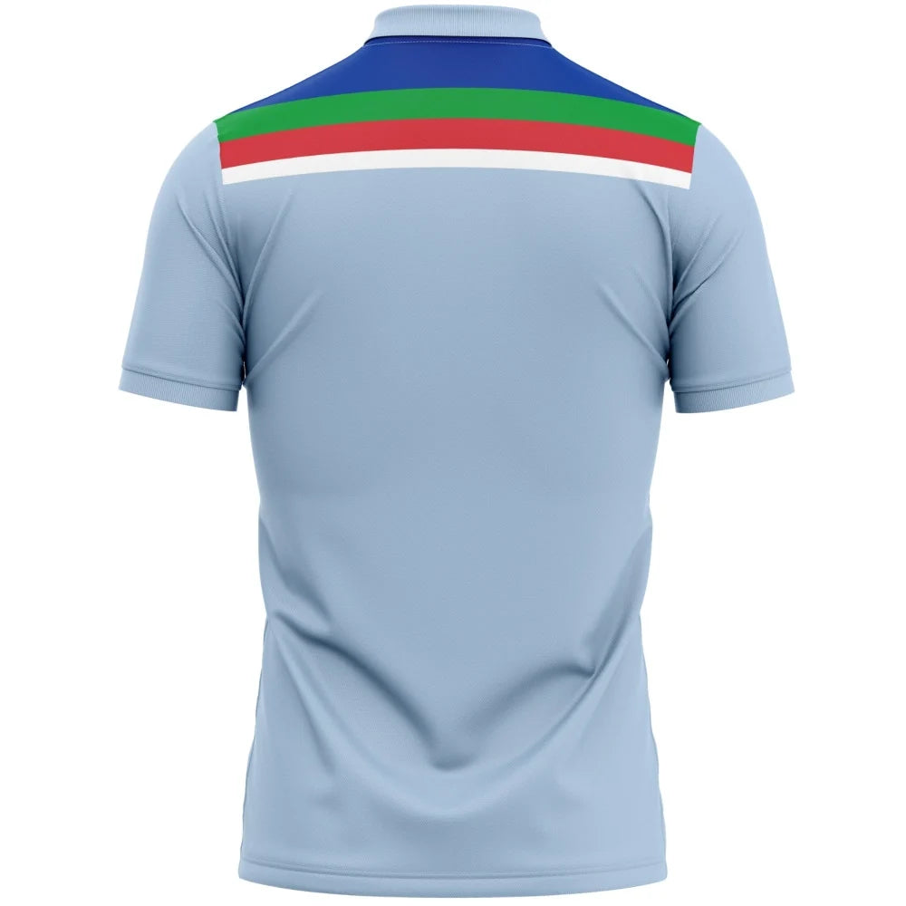 England Blue  Half Sleeves Cricket Fan Jersey ODI World Cup 2019