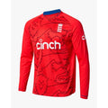 England Red  Full Sleeves Cricket Fan Jersey 2022 T20 World Cup