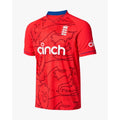 England Red Half Sleeves Cricket Fan Jersey  2022 T20 World Cup
