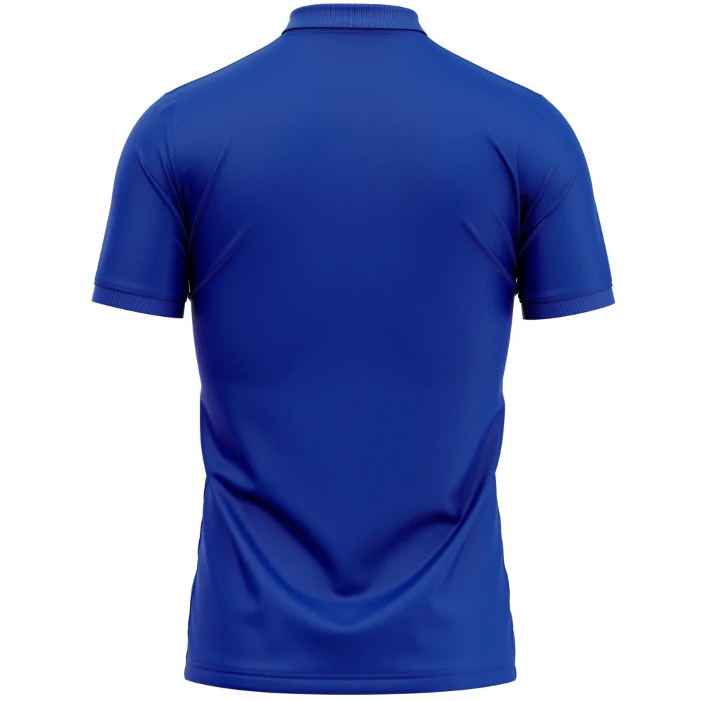 England Blue Half Sleeves Cricket Fan Jersey ODI World Cup 2015