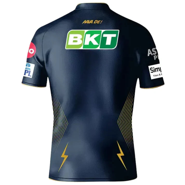 Gujrat Titans 2025 IPL Replica Cricket Jersey Half Sleeves