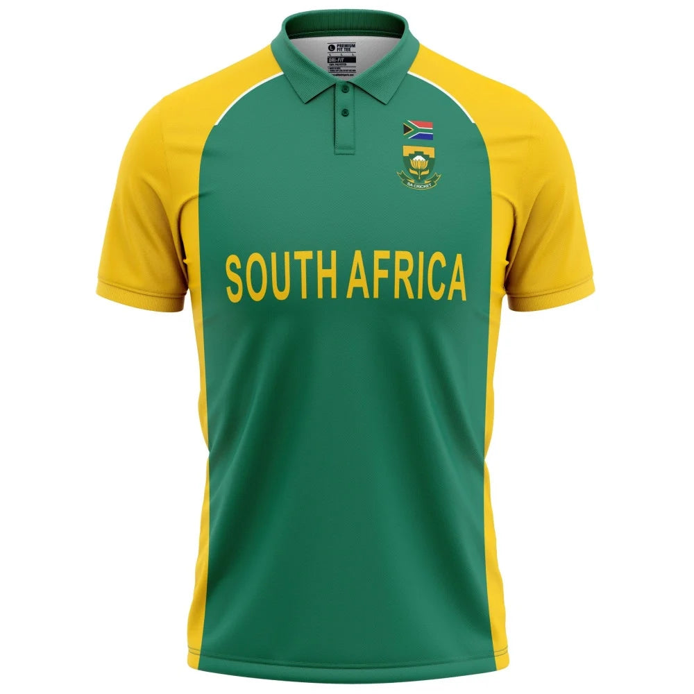 South Africa  Half Sleeves Cricket Fan Jersey 2011 ICC World Cup