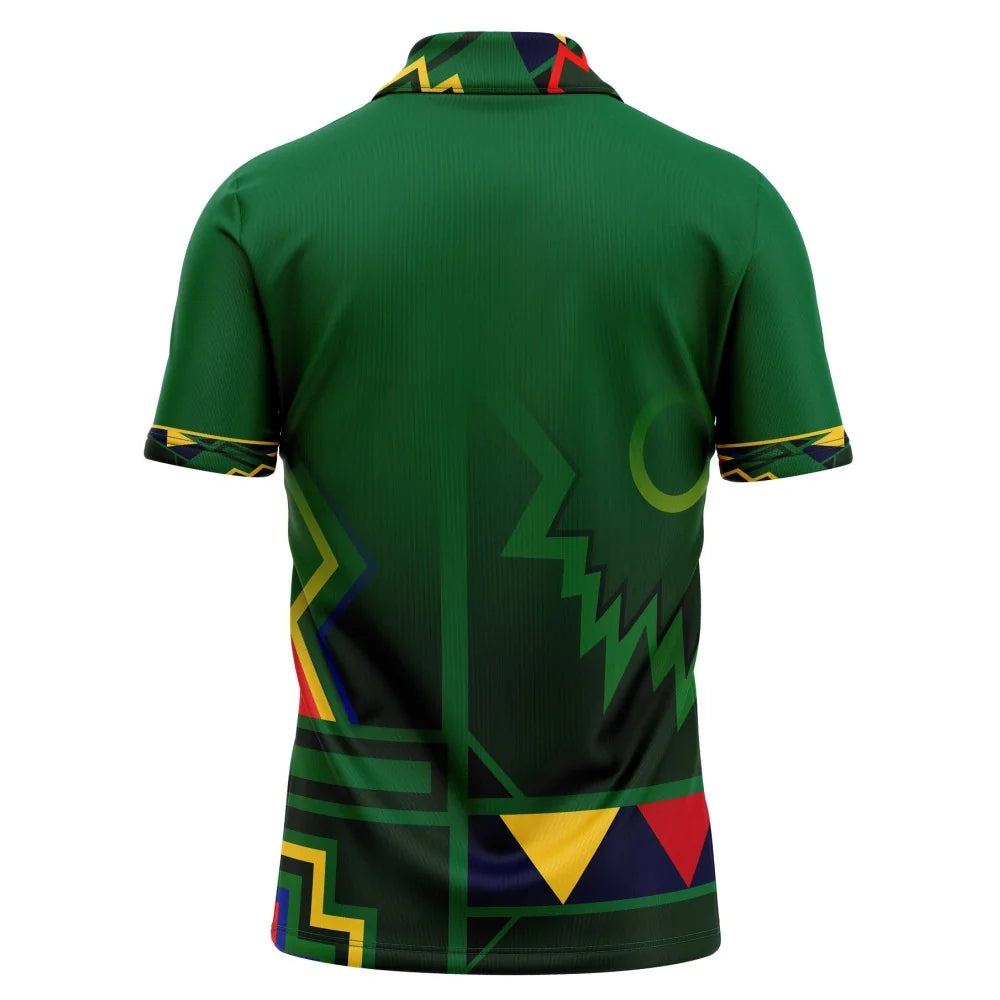 South Africa  Half Sleeves Cricket Fan Jersey 2021 T20 World Cup
