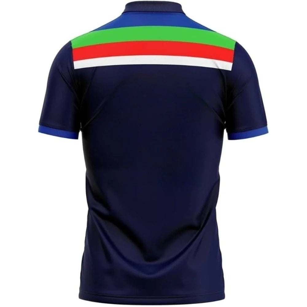 India Blue 1992 Half Sleeves Cricket Fan Jersey  ICC World Cup
