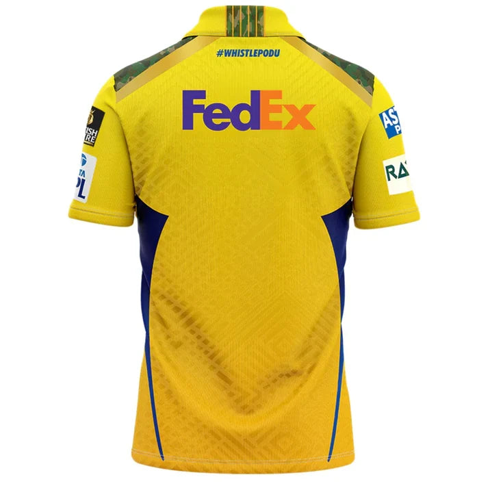 Chennai Super Kings 2025 IPL Replica Jersey Half Sleeves