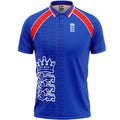 England Blue Half Sleeves Cricket Fan Jersey  ODI World Cup 1999