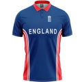 England Blue Half Sleeves Cricket Fan Jersey ODI World Cup 2003