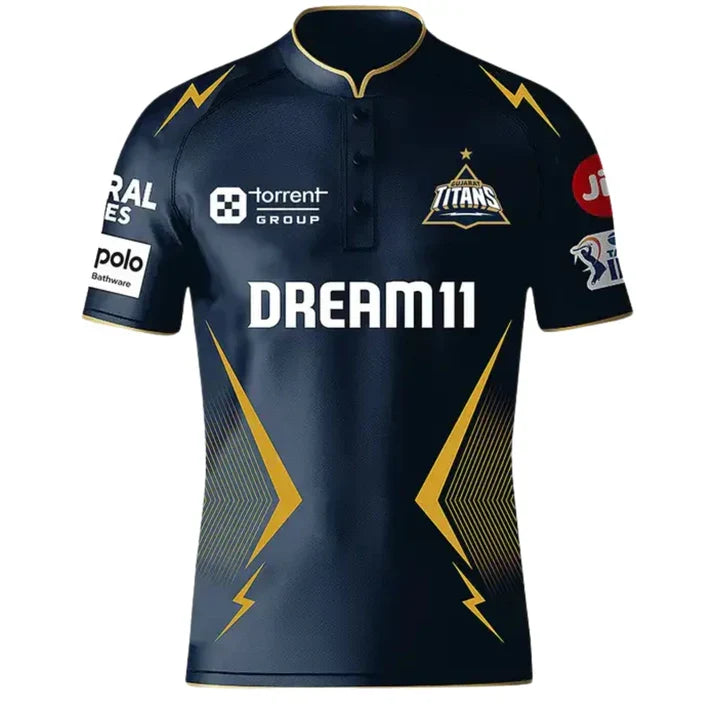 Gujrat Titans 2025 IPL Replica Cricket Jersey Half Sleeves